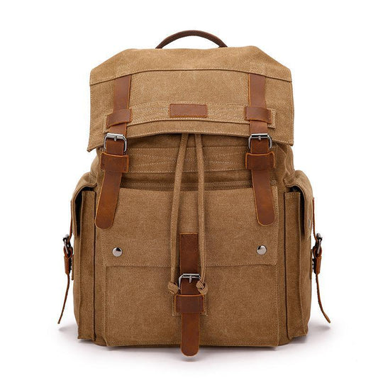 Vintage High Density Thick Canvas Backpack
