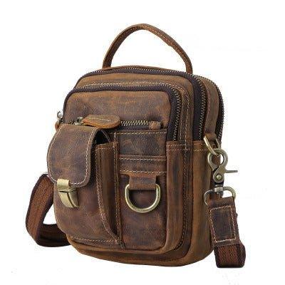 Woosir Vintage Men's Crossbody Shoulder Bag