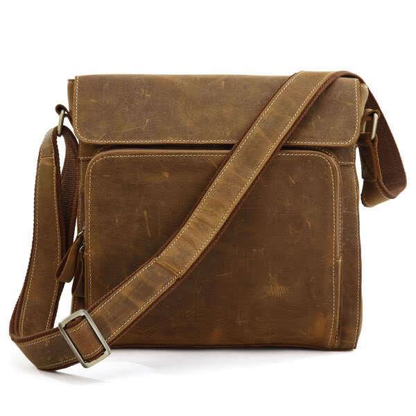 Woosir Vintage Shoulder Bag Designer Mens