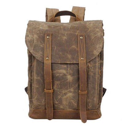 Vintage Canvas Backpacks Laptop for Mens