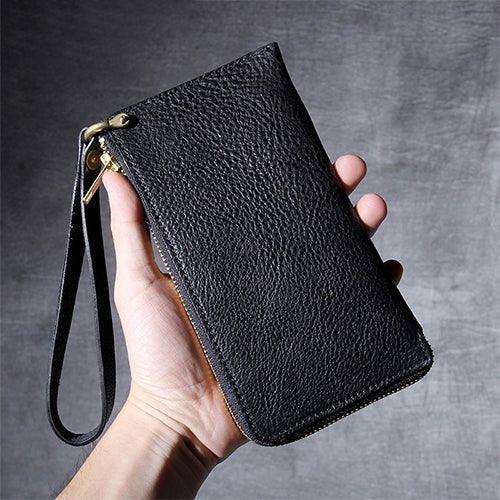 Woosir Wallets for Men Genuine Leather Retro