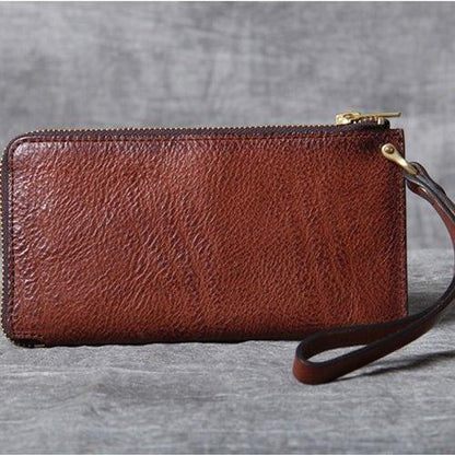 Woosir Wallets for Men Genuine Leather Retro