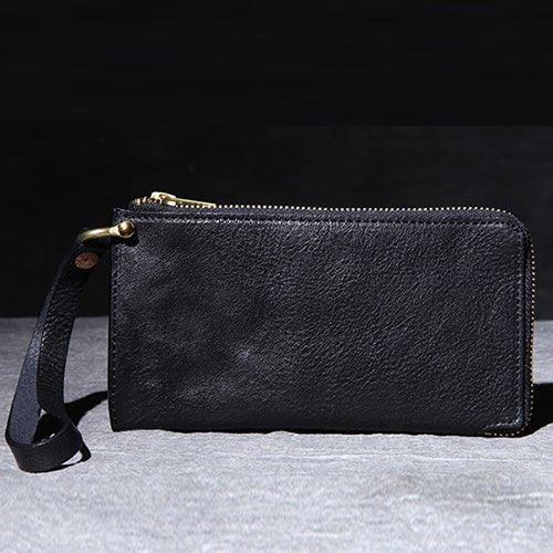 Woosir Wallets for Men Genuine Leather Retro