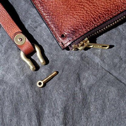 Woosir Wallets for Men Genuine Leather Retro