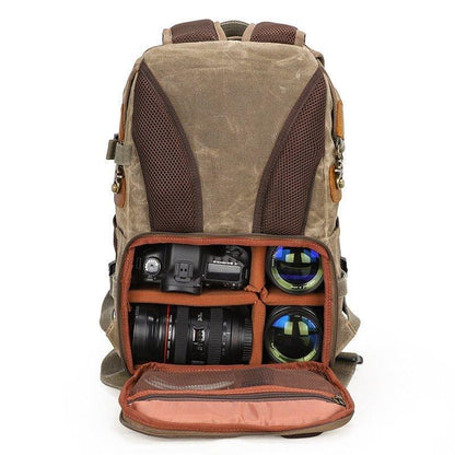 Woosir Waterproof Backpack with Camera Insert