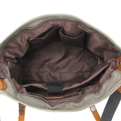 Mens Laptop Messenger Canvas Bag