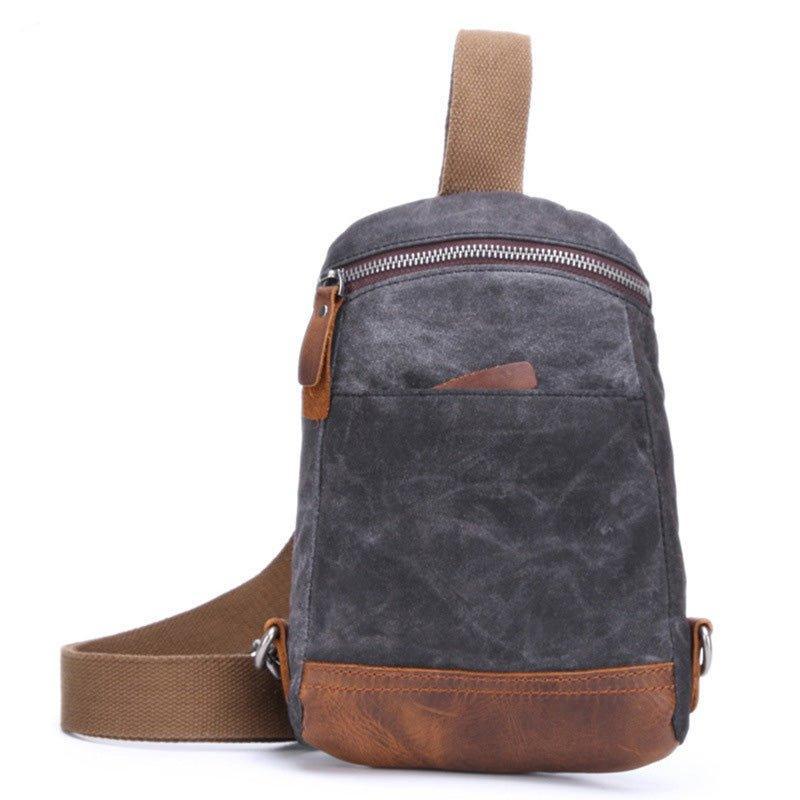 Woosir Waxed Canvas Crossbody Bag