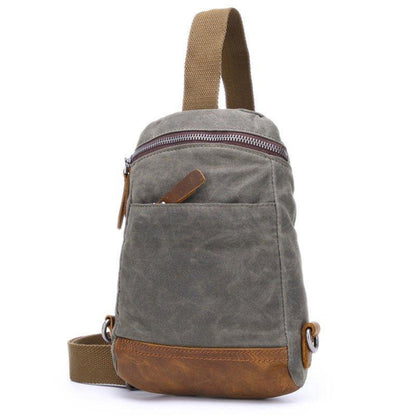 Woosir Waxed Canvas Crossbody Bag