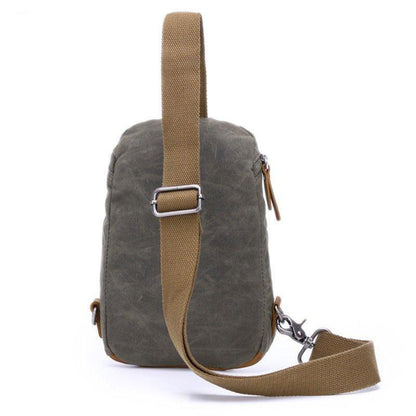 Woosir Waxed Canvas Crossbody Bag