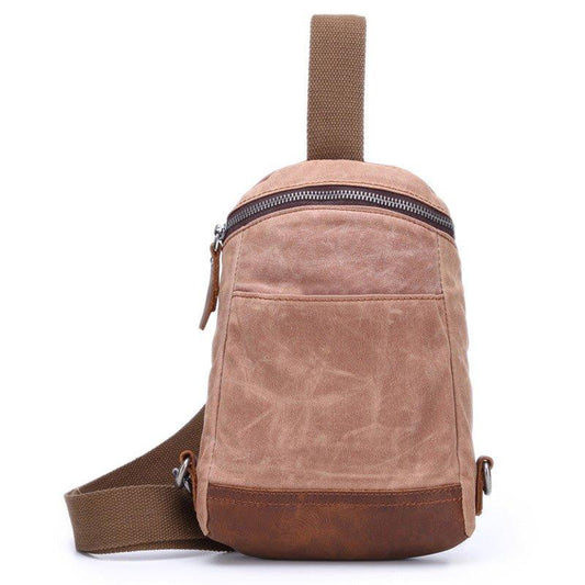 Woosir Waxed Canvas Crossbody Bag