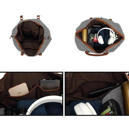 Weekend Duffle Bag Canvas Travel Bag