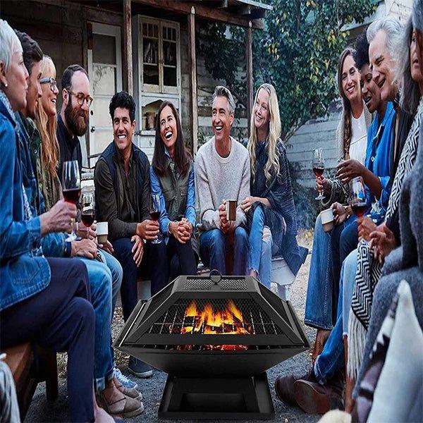 Woosir Wood Burning Square Fire Pits