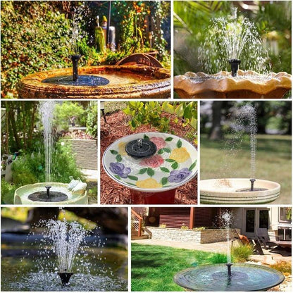 Libiyi Solar Powered Water Fountain