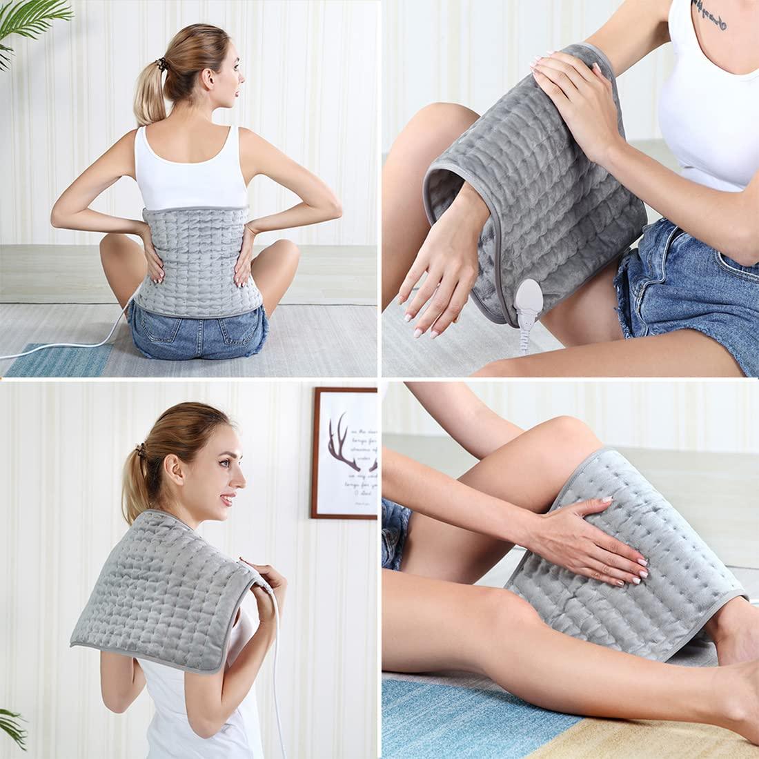 Libiyi Electric Heating Pads, Heated Pad for Back Pain Muscle Pain Relieve - Libiyi