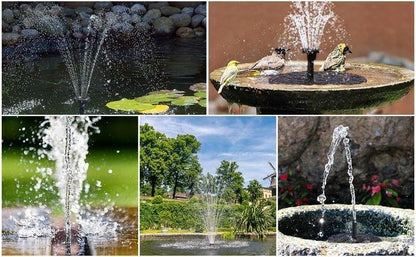 Libiyi Solar Powered Water Fountain