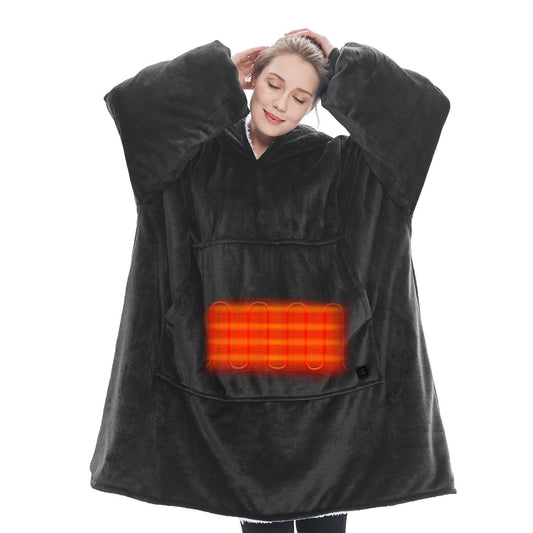 Libiyi Heated Wearable Blanket Hoodie with Battery Pack - Libiyi