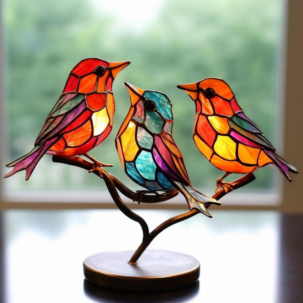 Libiyi Metal Birds(3 birds)