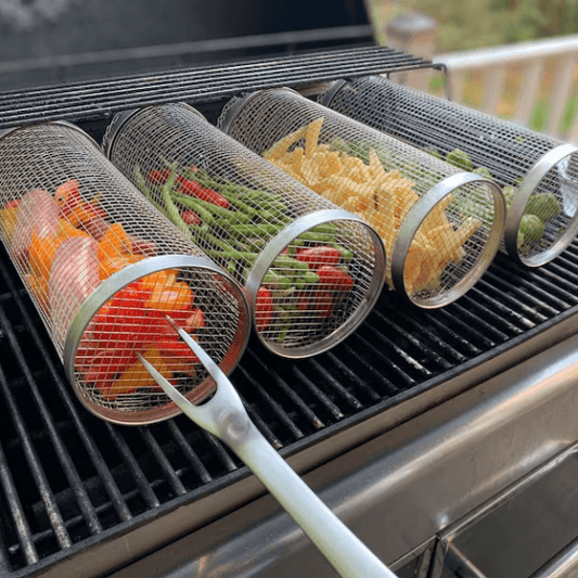 Libiyi Barbecue stainless steel wire mesh cylinder