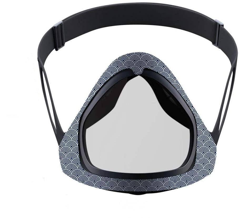 Adjustable Smart Double-layer Anti-fog Outdoor Silicone Mask