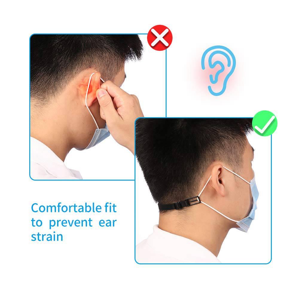 Adjustable Face Mask Holder Ear Protector