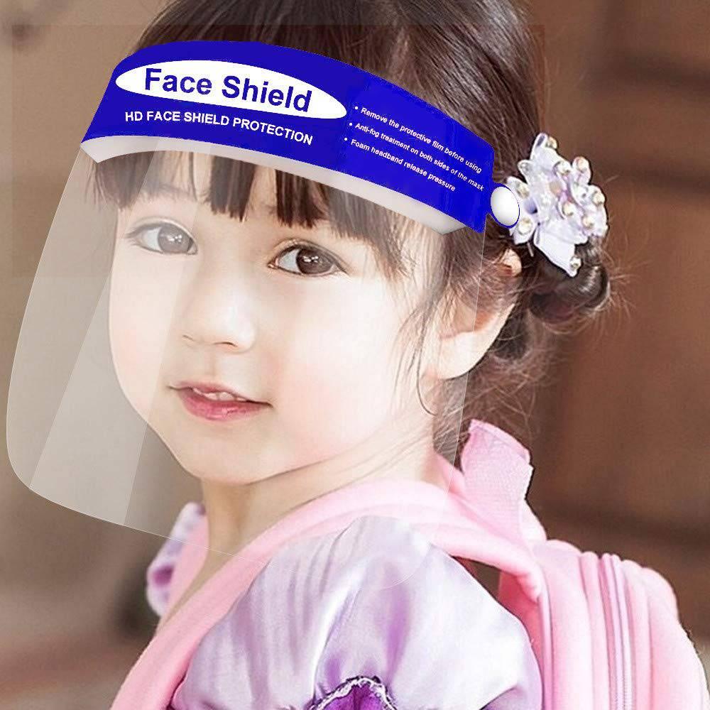 Anti-fog Face Shields with Adjustable Elastic Band(2PCS)