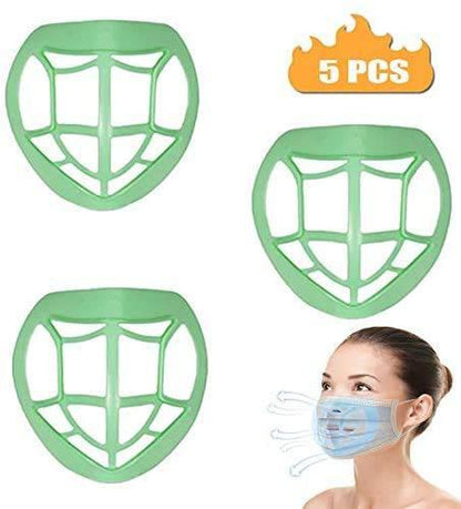 3D Inner Support Bracket For Breathing - Mouth and Nose Protection(5PCS)