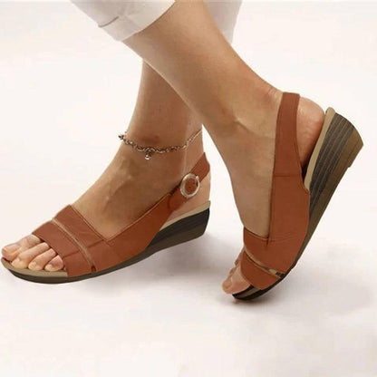 Libiyi Comfy Wedge Orthopedic Sandals - Libiyi