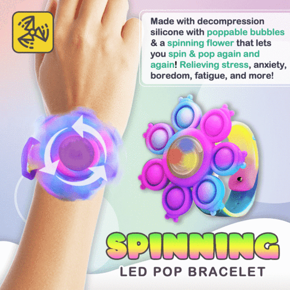 Spinning Pop Bubble Bracelet - HOT SALE