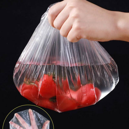 Reusable Fresh Keeping Bags With Elastic